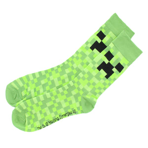 Minecraft TNT Kaffeebecher mit Creeper Socken