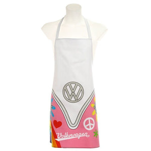 Volkswagen VW T1 Bus Flower Power Kochschürze