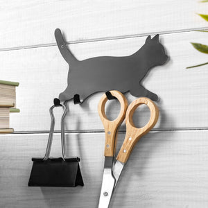 Katze Schlüsselhalter mit drei Haken