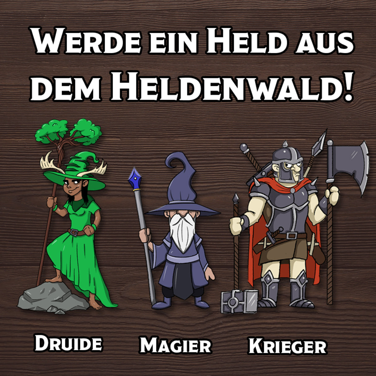 Chaos im Heldenwald - das total verrückte Fantasy-Kartenspiel