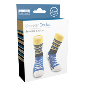 Sneaker mit Ringelstrumpf Socken in 36-40 im Paar