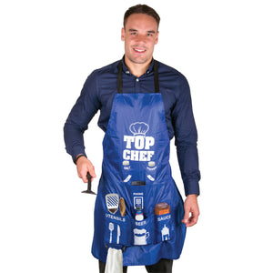 Männer Kochschürze mit 6 Taschen
