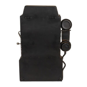 Retro Telefon Schlüsselhalter mit Analoguhr
