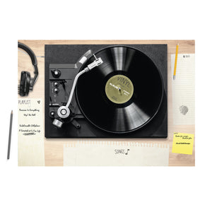 Vinyl Schreibtischunterlage mit 25 Blatt