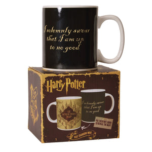 Harry Potter Karte des Rumtreibers Kaffeebecher mit Wärmeeffekt
