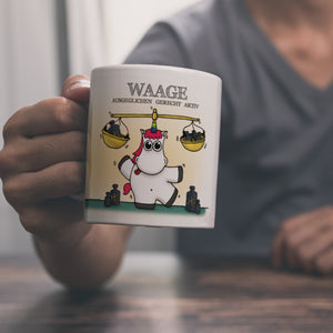 Honeycorns Sternzeichen Waage Kaffeebecher