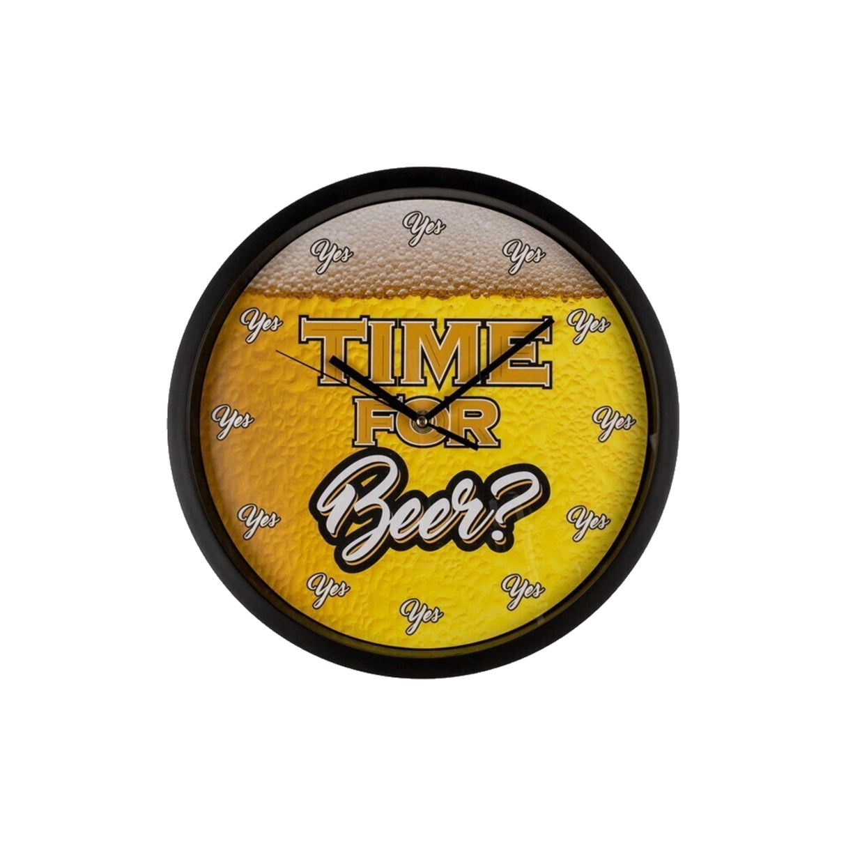 Zeit für Bier Wanduhr