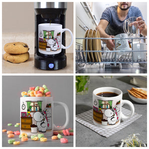 Honeycorns Kaffeebecher mit Einhorn Motiv