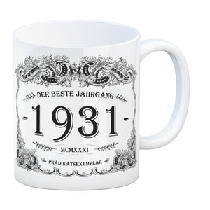 1931 der beste Jahrgang Kaffeebecher