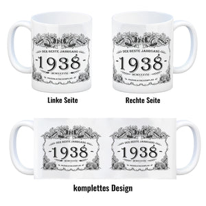 1938 der beste Jahrgang Kaffeebecher