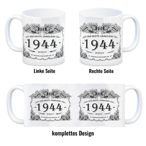 1944 der beste Jahrgang Kaffeebecher