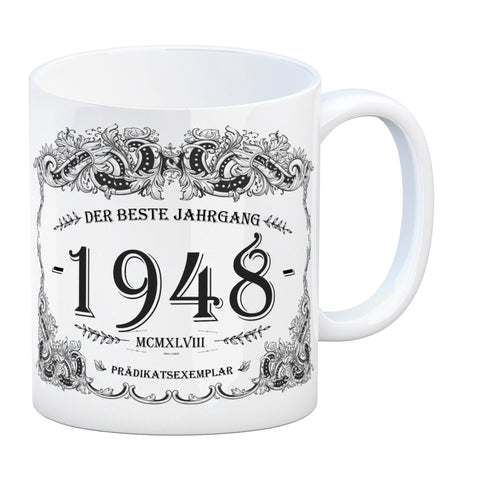 1948 der beste Jahrgang Kaffeebecher