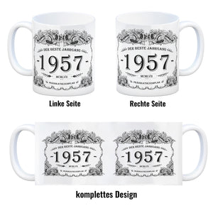 1957 der beste Jahrgang Kaffeebecher