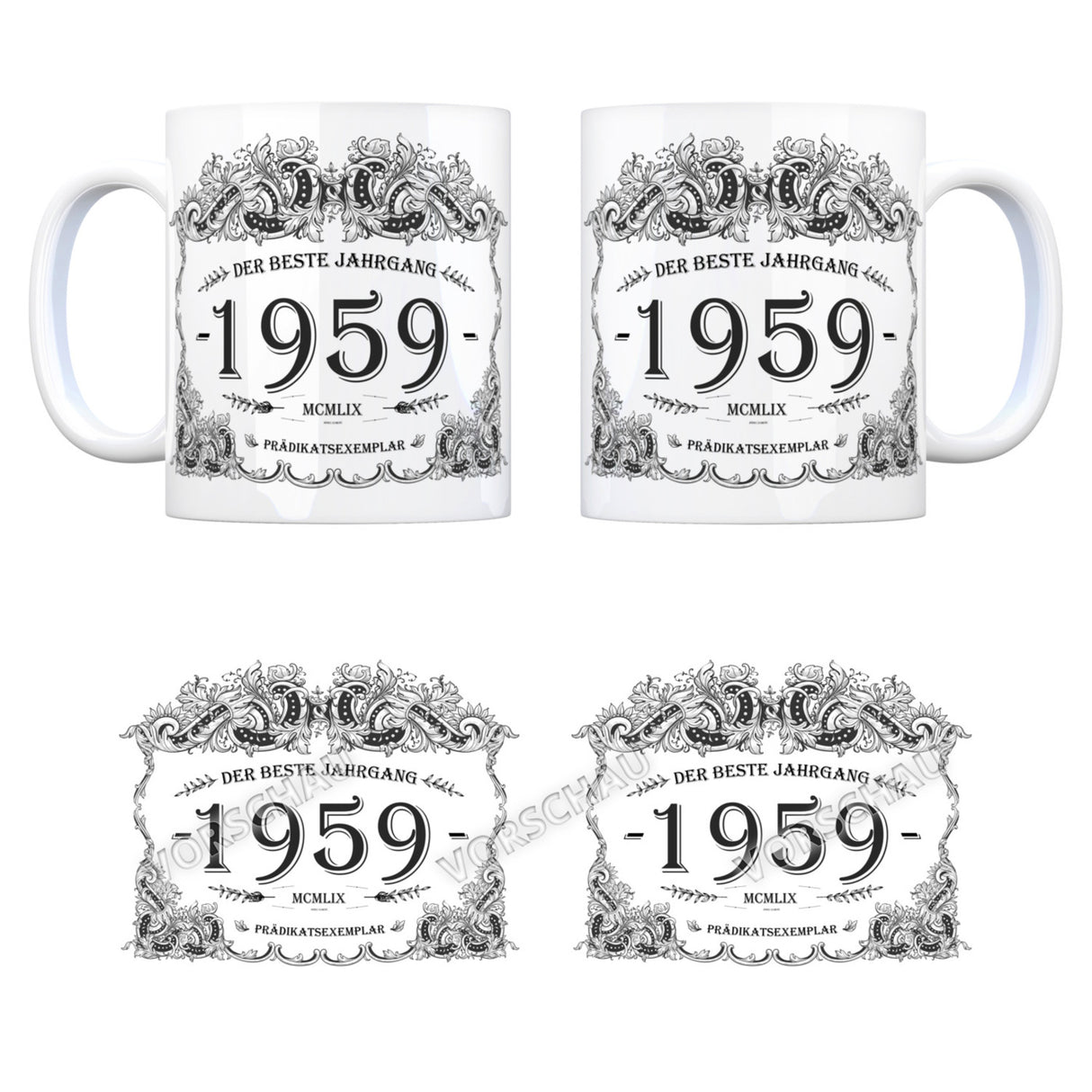 1959 der beste Jahrgang Kaffeebecher