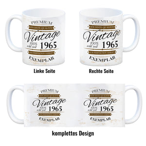 Vintage Tasse 100% echt seit 1965 - Premium Exemplar - Zur Perfektion gereift -