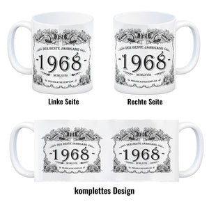 1968 der beste Jahrgang Kaffeebecher