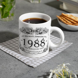1988 der beste Jahrgang Kaffeebecher