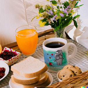 Es sind die kleine Dinge die das Leben lebenswert machen Kaffeebecher
