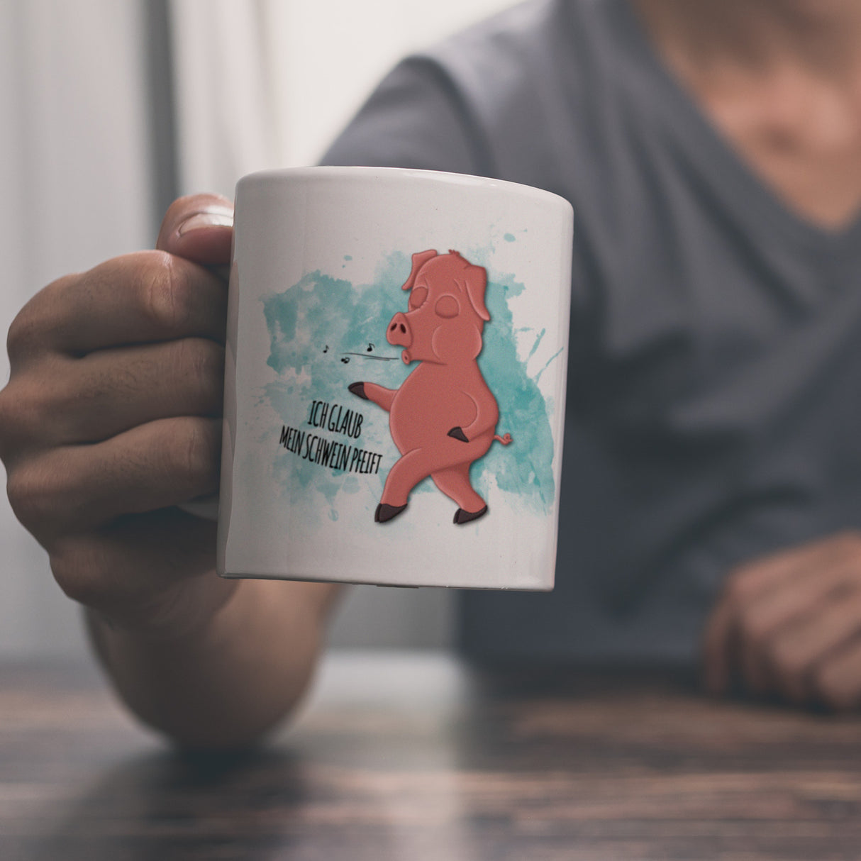 Ich glaub mein Schwein pfeift Kaffeebecher