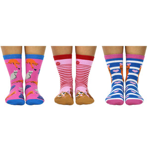 Cat Socks Katzen Socken in 37-42 (3 Paare)