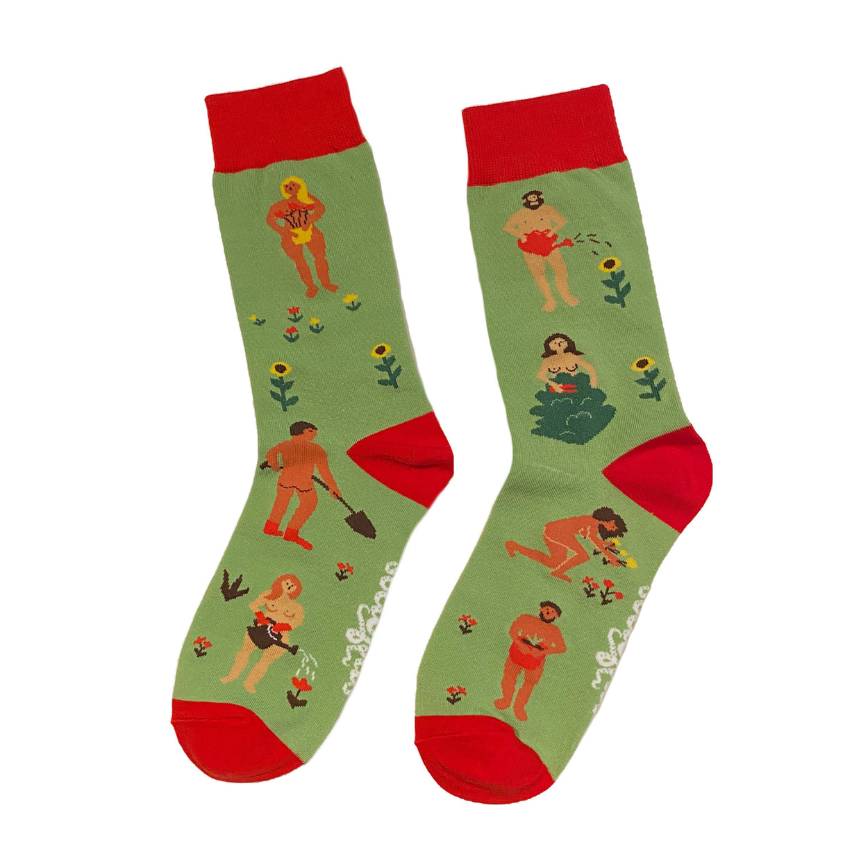 Naked Gardening Garten Soctopus Socken in 37-42 im Paar