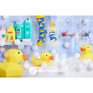 Bath Ducks Many Mornings Socken mit Badeenten in 35-38 im Paar