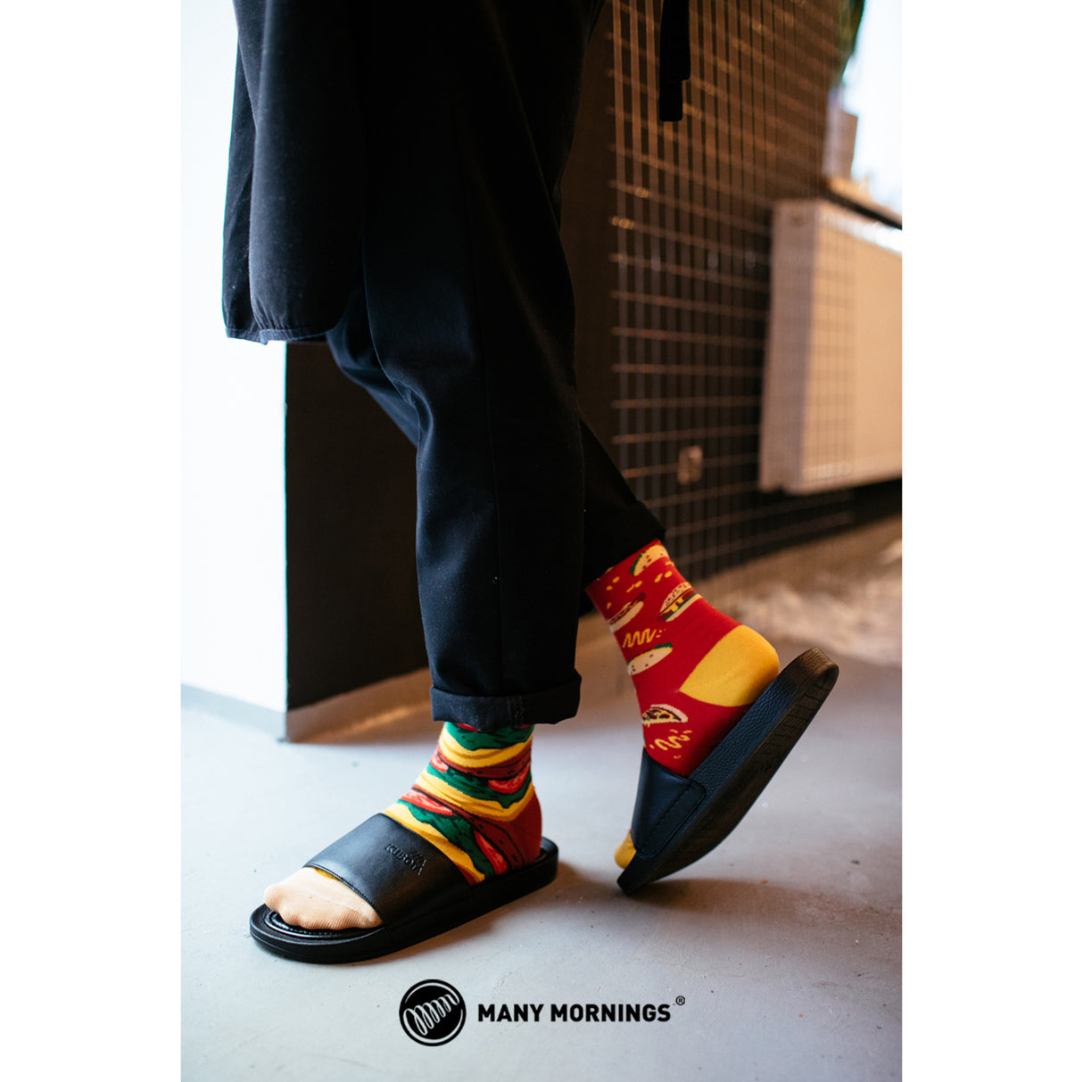 Fast Foot Many Mornings Socken in 43-46 im Paar