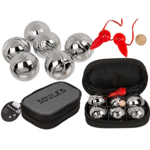 Mini Boule Gesellschaftsspiel mit Tragetasche