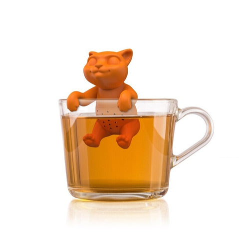 Katze Teesieb