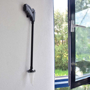 Spider Catcher Spinnenfänger mit Wandhaken in schwarz