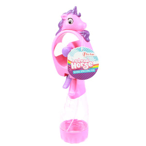 Einhorn Handventilator mit Sprühflasche