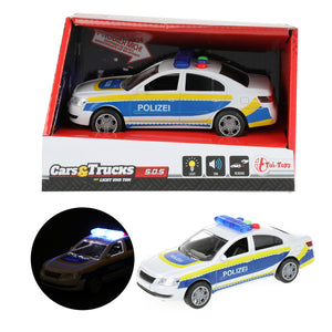 Polizei Spielzeugauto mit Licht und Ton