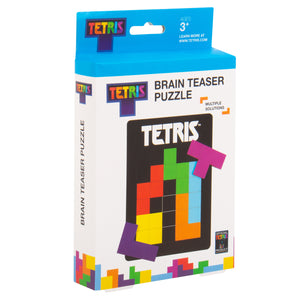 Tetris Denksportaufgabe Puzzle aus Holz