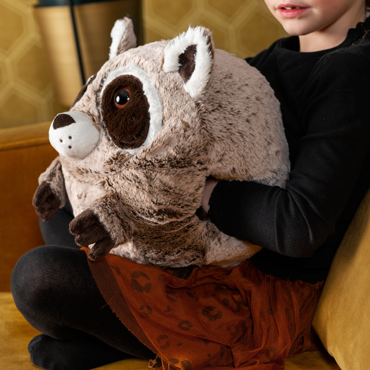 Waschbär Handwärmer Noxxiez Kuscheltier