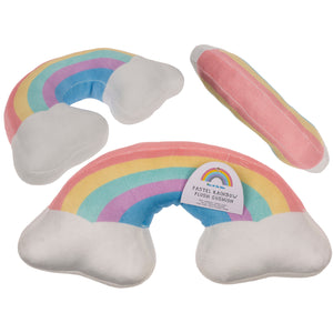 Regenbogen Kissen in pastellfarben