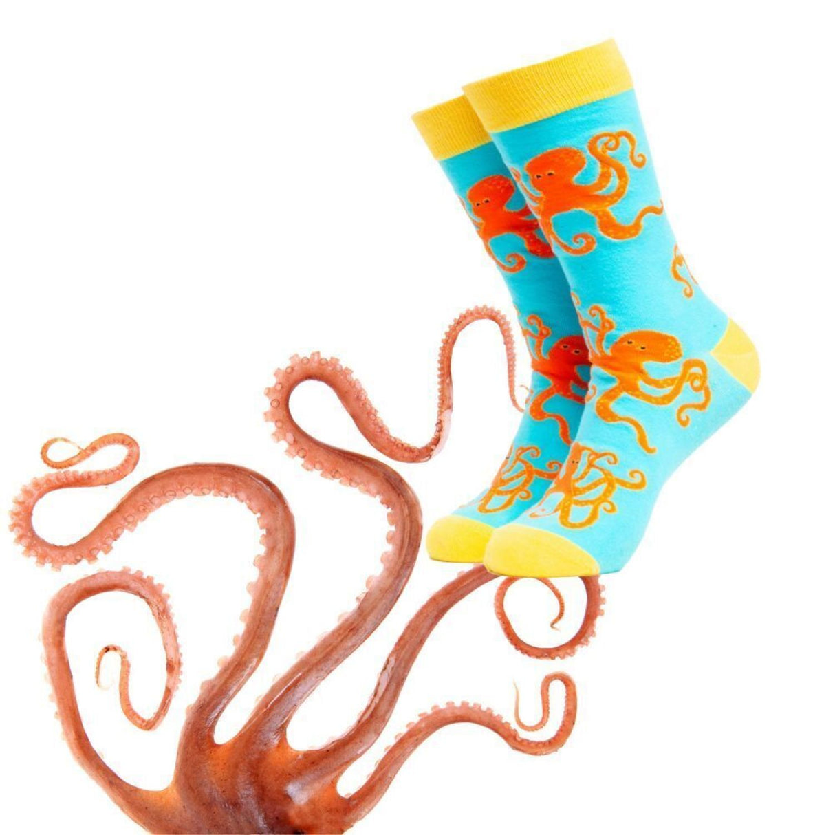 Kraken Soctopus Socken in 37-42 im Paar