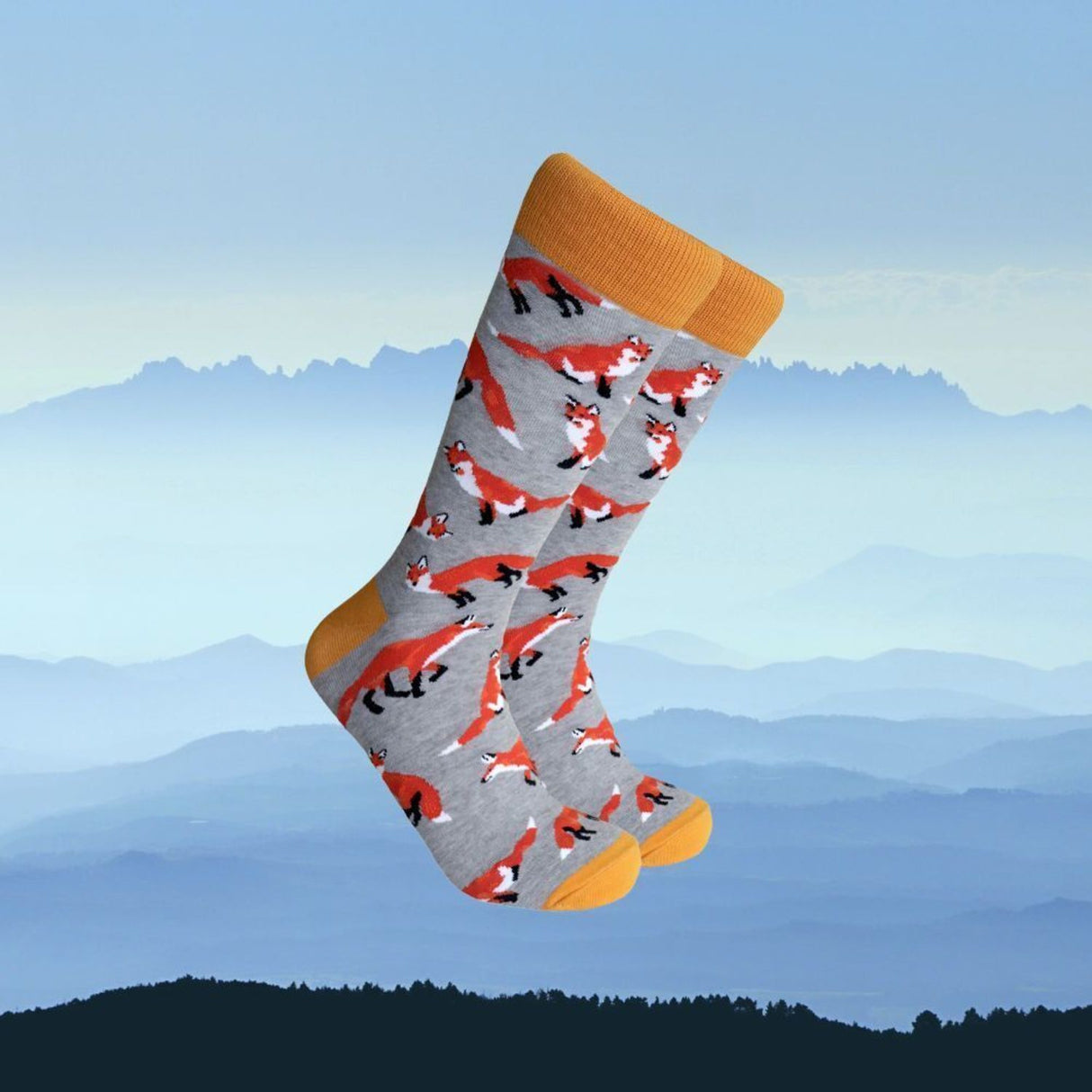 Fuchs Soctopus Socken in 37-42 im Paar