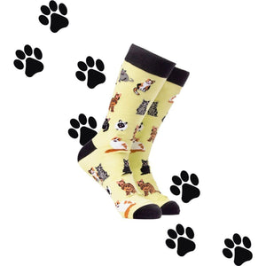 Katzenfreund Soctopus Socken in 37-42 im Paar