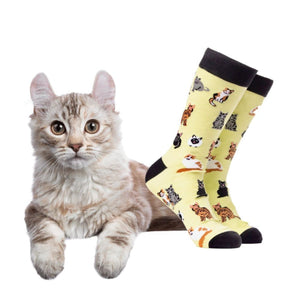 Katzenfreund Soctopus Socken in 37-42 im Paar