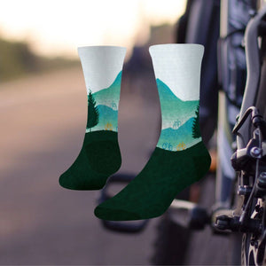 Fahrrad Socken in 36-40 im Paar