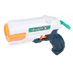2in1 Schaumball- und Wasserpistole mit Bällen und Kegeln