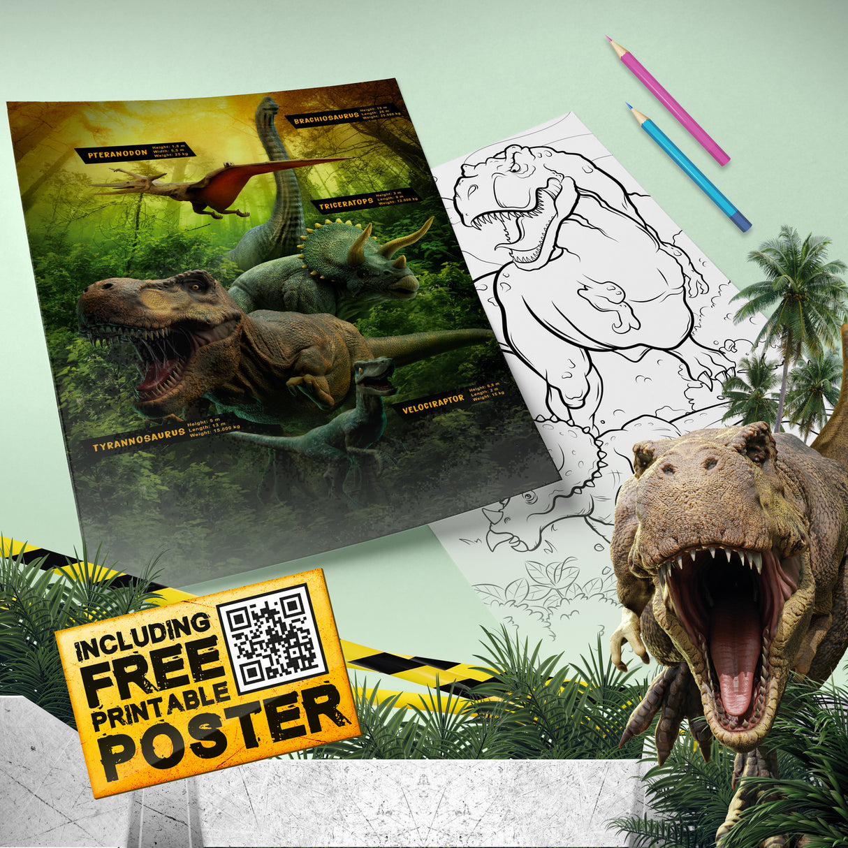 Laufender Dinosaurier T-Rex Spielzeug mit Sound