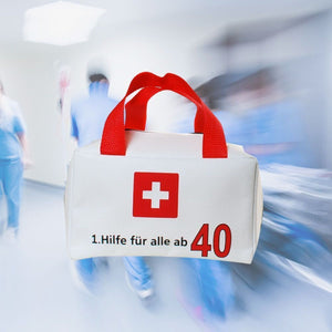 Erste Hilfe für alle ab 40 Tasche mit Tragegriffen