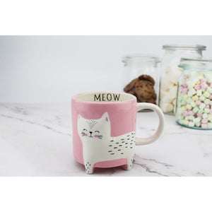 Meow Katze Kaffeebecher