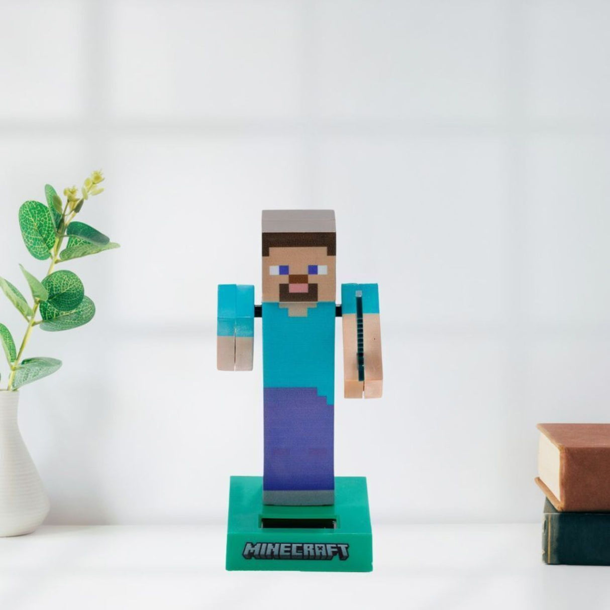Minecraft Steve Solarfigur