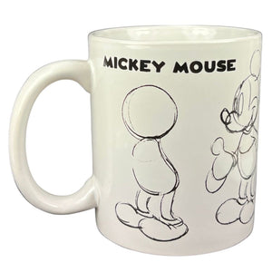 Micky Maus Skizze Kaffeebecher