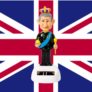 King Charles Solarfigur