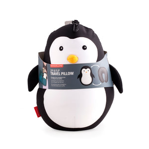 Zip&Flip Kissen Pinguin - Kuscheltier Nackenhörnchen