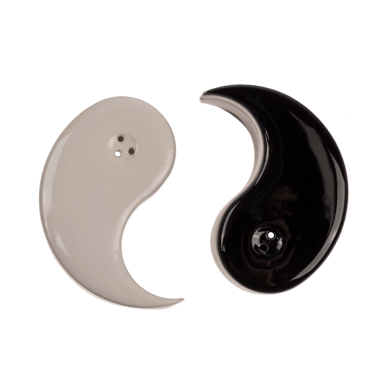 Yin & Yang Salz- und Pfefferstreuer Set aus Keramik