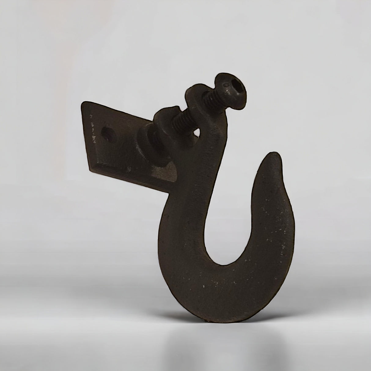 Kleiderhaken Wand Industrial Design Wandhaken aus Gusseisen in Schwarz